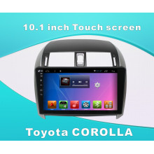 Android System Auto DVD Spieler für Toyota Corolla 10,1 Zoll Touchscreen mit GPS / Bluetooth / TV